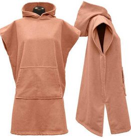 Strandponcho roze