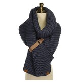 I'm Dutch Sjaal Iceland Blauw