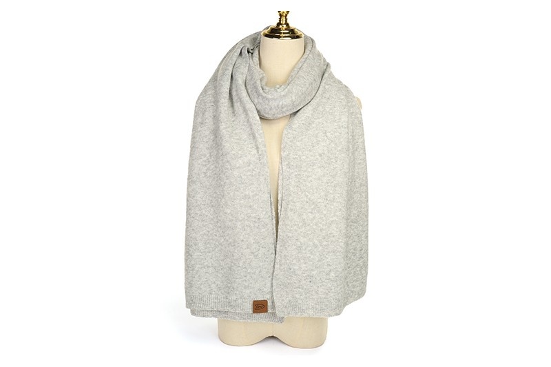 I'm Dutch Sjaal Reykjavik lichtgrijs