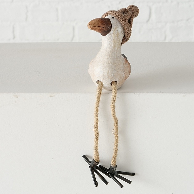 Boltze Home Meeuw met bungelbenen Simon