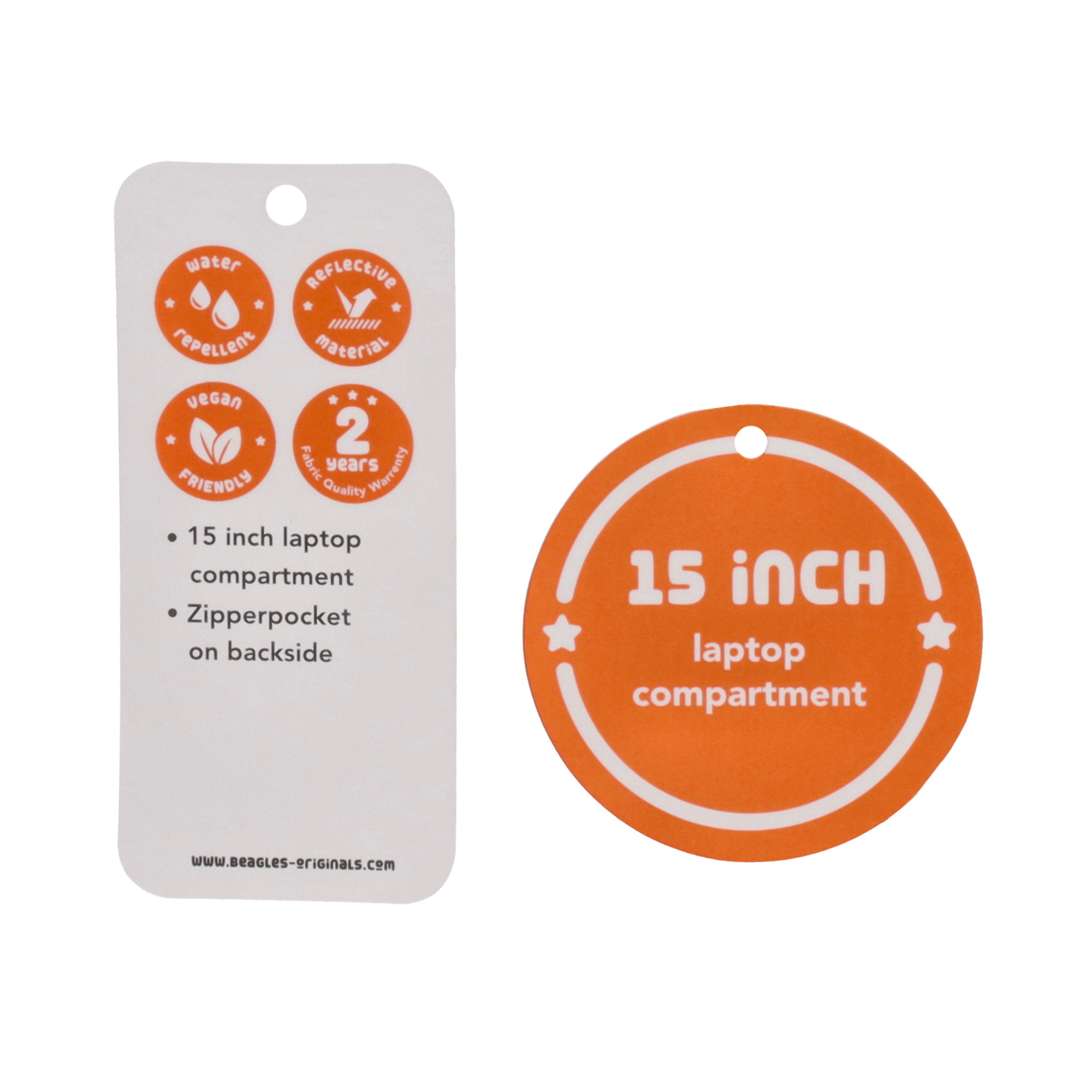 Beagles Originals Waterproof rugzak groot Beagles petrol