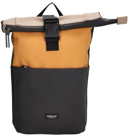 Beagles Originals Waterproof rugzak klein antraciet-oker