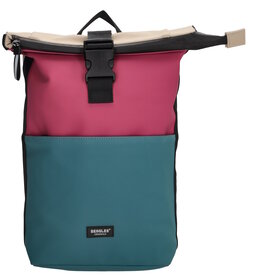 Beagles Originals Waterproof rugzak klein petrol-fuchsia