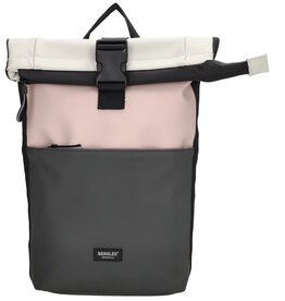 Beagles Originals Waterproof rugzak klein antraciet-roze