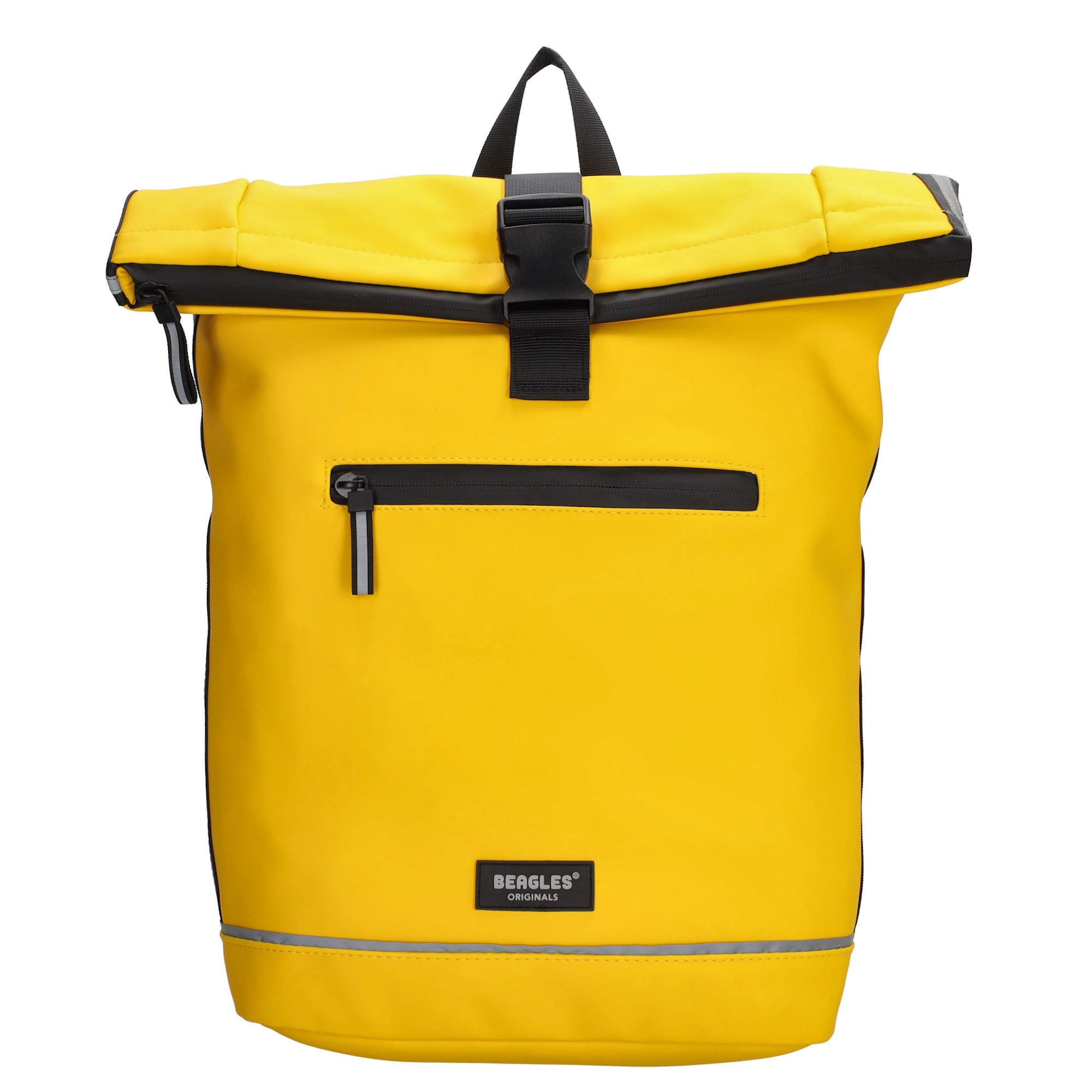 Beagles Originals Waterproof fietstas/rugzak geel