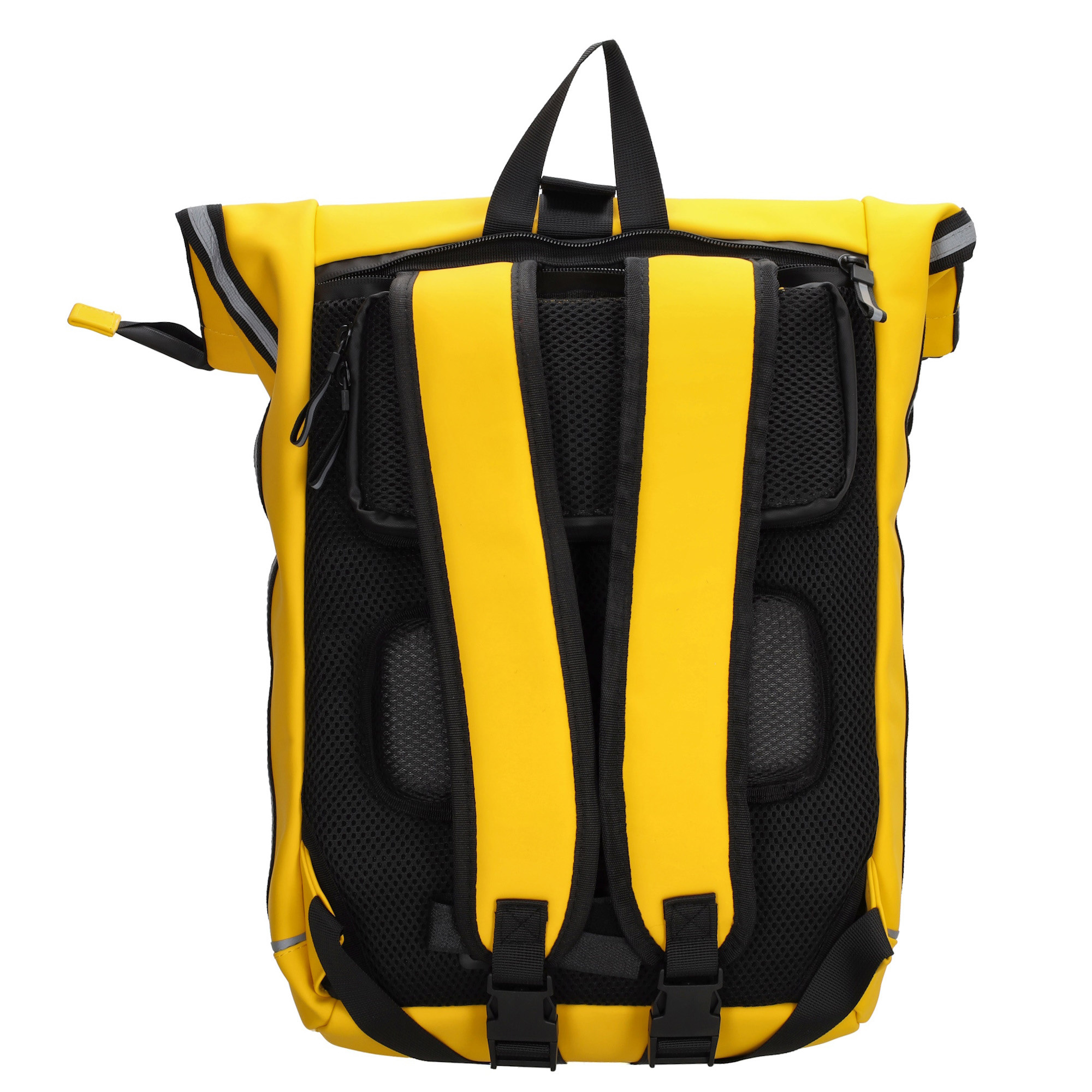 Beagles Originals Waterproof fietstas/rugzak geel