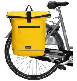 Beagles Originals Waterproof fietstas/rugzak geel