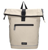 Beagles Originals Waterproof fietstas/rugzak lichttaupe