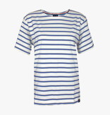 BretonStripe BretonStripe dames shirt korte mouw Natural  - Jeans