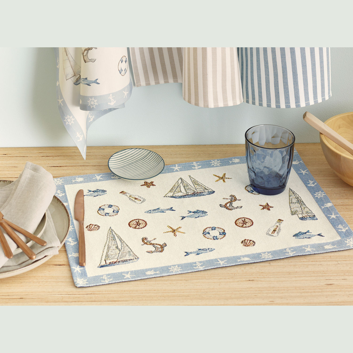 Placemat gobelin Sealife