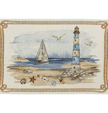 Placemat gobelin lighthouse