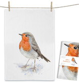 Maluu Theedoek Roodborstje