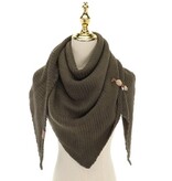 I'm Dutch Sjaal Spindel groen