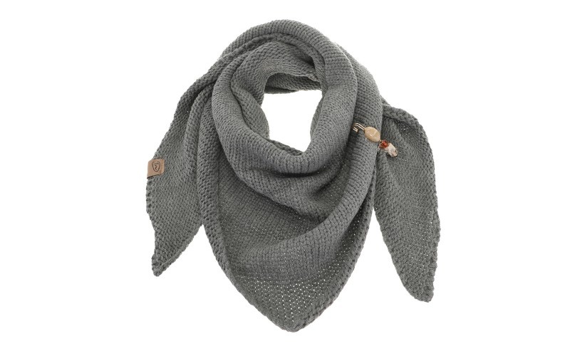 I'm Dutch Sjaal Spindel grijs