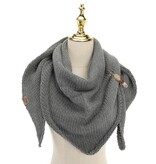 I'm Dutch Sjaal Spindel grijs