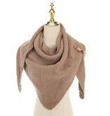 I'm Dutch Sjaal Spindel taupe