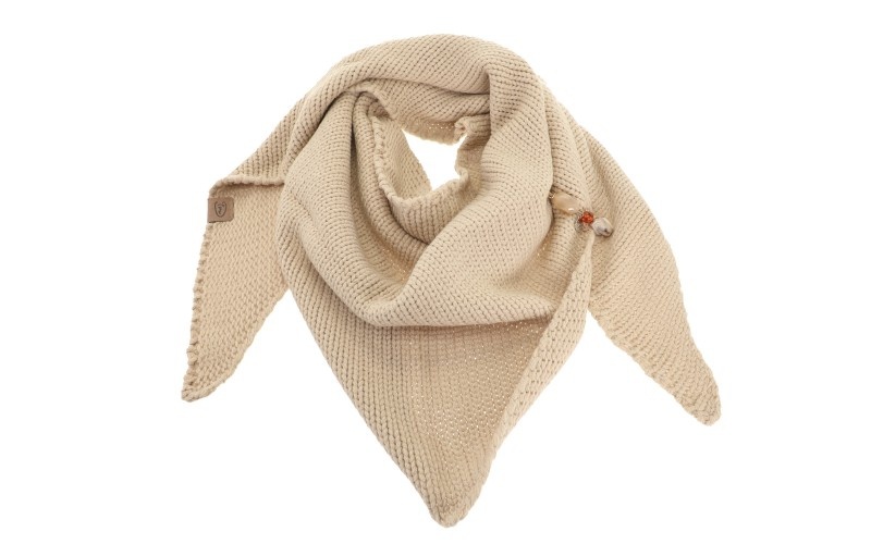 I'm Dutch Sjaal Spindel naturel