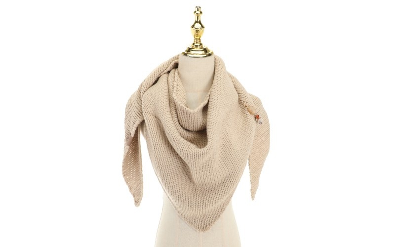 I'm Dutch Sjaal Spindel naturel