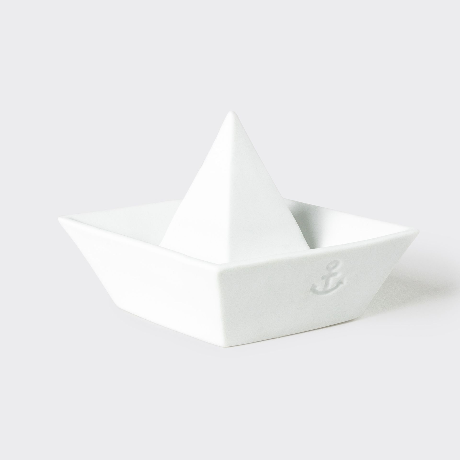 Räder Porseleinen scheepje met LED licht