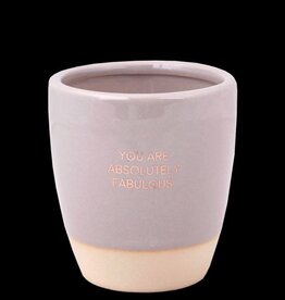 MyFlame Koffiemok met sojageurkaars 'Fabulous'