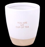 MyFlame Theemok met sojageurkaars 'You are my cup of tea'