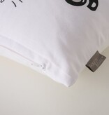 Boltze Home Kussen “Happy Camper” – auto met caravan print