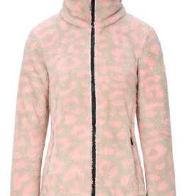 Nordberg Nordberg teddy dames fleece Fenna roze