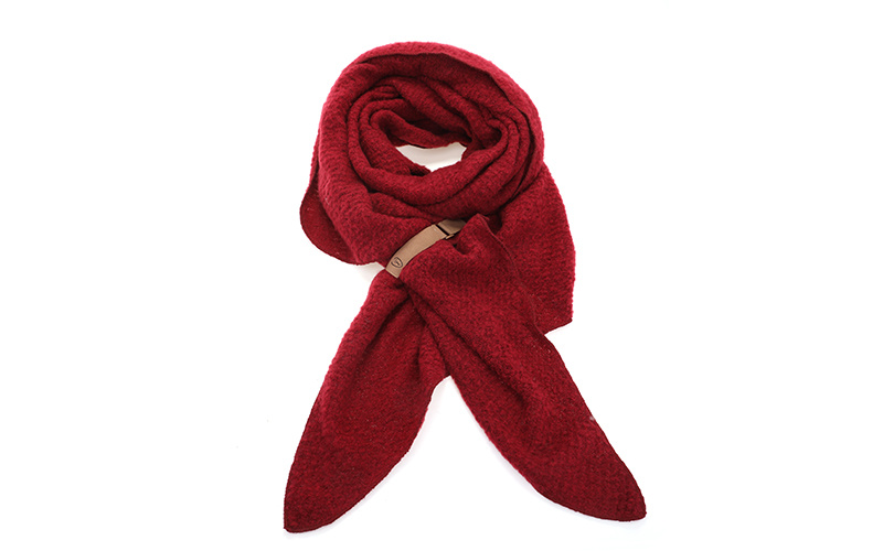 I'm Dutch Sjaal Saalbach bordeauxrood – Zachte, Royale Sjaal