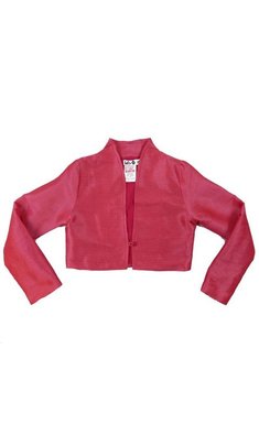 LoFff Jacket Jacquard Pink Mulberry silk