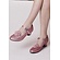 Amézing Shoes mt 31 heels pink rose glitter