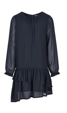 Creamie jurkje chiffon total eclipse blue V - VXX