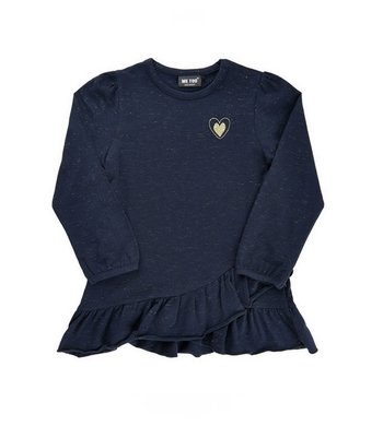 Me Too tuniek met roezels blue VOC