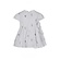 Lapin House jurkje licht grijs/offwhite V 1/2