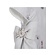 Lapin House jurkje licht grijs/offwhite V 1/2
