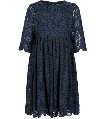 Creamie dress lace total eclipse blue