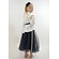 Lapin House lange tule rok blauw V