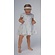 Lapin House jurkje licht grijs/offwhite V