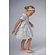 Lapin House jurkje licht grijs/offwhite V