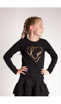 Creamie top love black