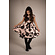 Bonnie Jean mt 110 jurkje flockprint roze V