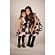 Bonnie Jean mt 110 jurkje flockprint roze V