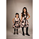 Bonnie Jean mt 110 jurkje flockprint roze V