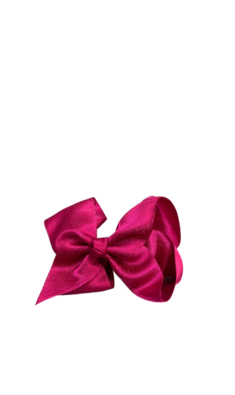 Party haarspeldje glitterstrik fuchsia V