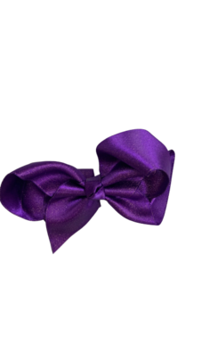 Party haarspeldje glitterstrik paars VOC