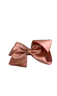 Party haarspeldje glitterstrik peach VOC