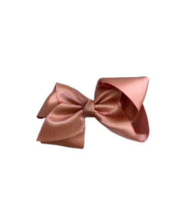 Party haarspeldje glitterstrik peach VOC