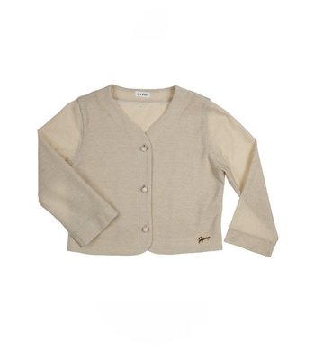 Gymp vestje met 3/4 mouw goud VXX Gymp vestje met 3/4 mouw goud VXX