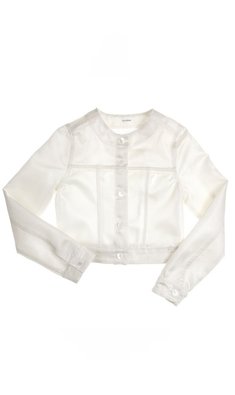 Gymp jasje offwhite / zilver V