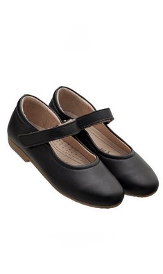 Old Soles leren ballerina zwart V