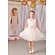 Amaya dress crudo rosa offwhite